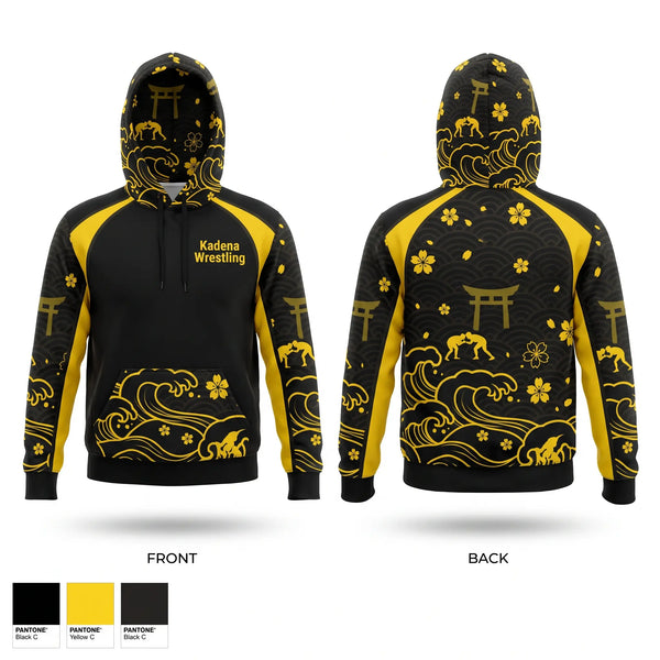Hoodie, Kadena Wrestling, Wrestling, Teamtime, Team time, sublimation, custom sports apparel, team uniforms, spirit wear, spiritwear, sports uniforms, custom shirts, team store, custom team store, fundraiser sports, apparel fundraiser