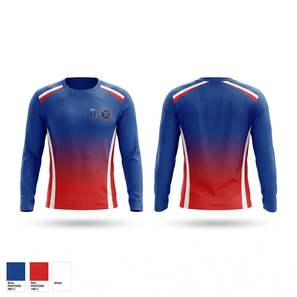Long Sleeve Performance Shirt, M.S.T, Navy, Teamtime, Team time, sublimation, custom sports apparel, team uniforms, spirit wear, spiritwear, sports uniforms, custom shirts, team store, custom team store, fundraiser sports, apparel fundraiser