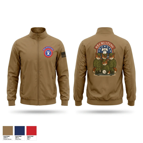 Windbreaker, Tinton Falls Recruiting Station / 1K4F, Army, Teamtime, Team time, sublimation, custom sports apparel, team uniforms, spirit wear, spiritwear, sports uniforms, custom shirts, team store, custom team store, fundraiser sports, apparel fundraiser