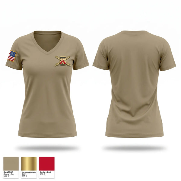 Womens Short Sleeve Vneck Shirt, 36th DIVARTY, National Guard, Teamtime, Team time, sublimation, custom sports apparel, team uniforms, spirit wear, spiritwear, sports uniforms, custom shirts, team store, custom team store, fundraiser sports, apparel fundraiser