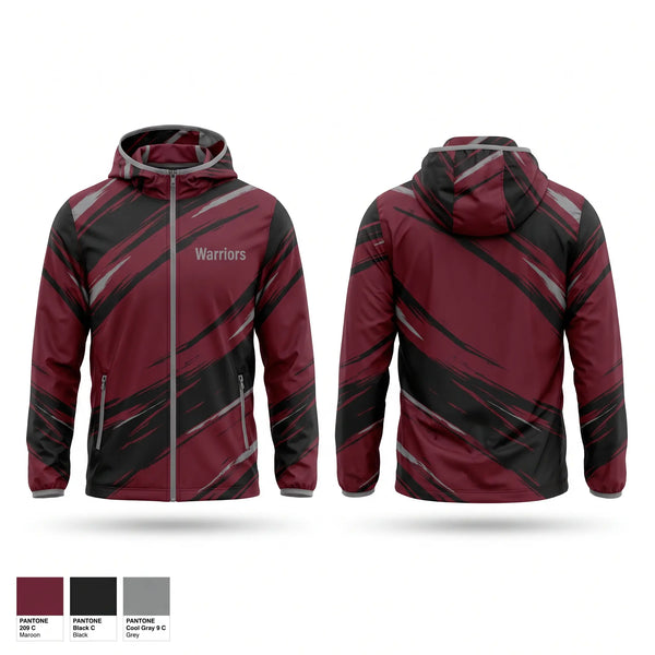 Windbreaker, Warriors, Softball, Teamtime, Team time, sublimation, custom sports apparel, team uniforms, spirit wear, spiritwear, sports uniforms, custom shirts, team store, custom team store, fundraiser sports, apparel fundraiser