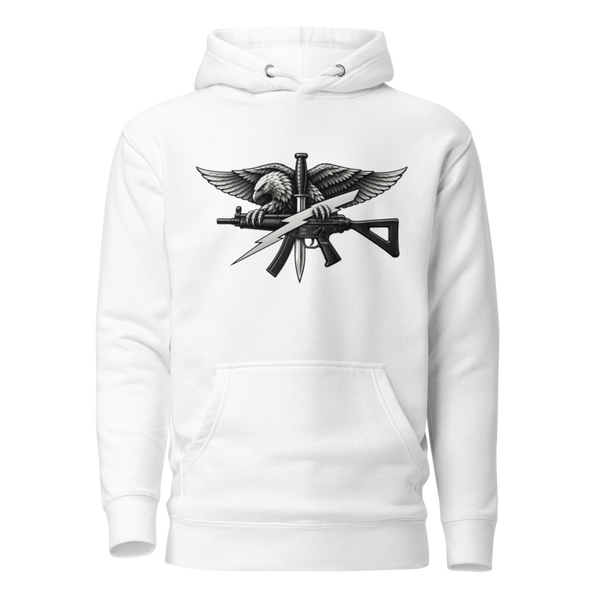 Unisex Hoodie - 1 - White