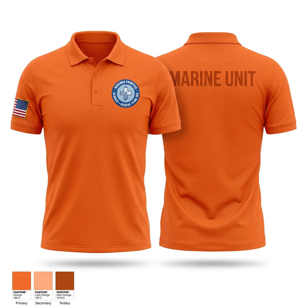 Short Sleeve Performance Polo, NFSAR marine unit, Police, Teamtime, Team time, sublimation, custom sports apparel, team uniforms, spirit wear, spiritwear, sports uniforms, custom shirts, team store, custom team store, fundraiser sports, apparel fundraiser