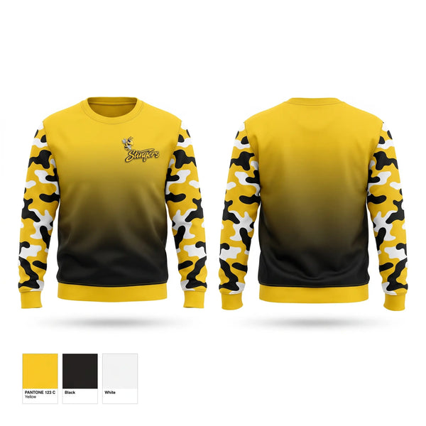 Crew Neck Sweatshirt, Stingers, Baseball, Teamtime, Team time, sublimation, custom sports apparel, team uniforms, spirit wear, spiritwear, sports uniforms, custom shirts, team store, custom team store, fundraiser sports, apparel fundraiser