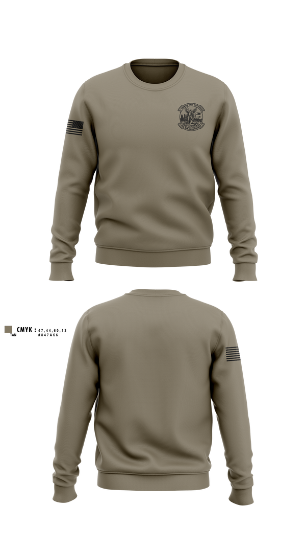 Crew Neck Sweatshirt, CDTF, Army, Teamtime, Team time, sublimation, custom sports apparel, team uniforms, spirit wear, spiritwear, sports uniforms, custom shirts, team store, custom team store, fundraiser sports, apparel fundraiser