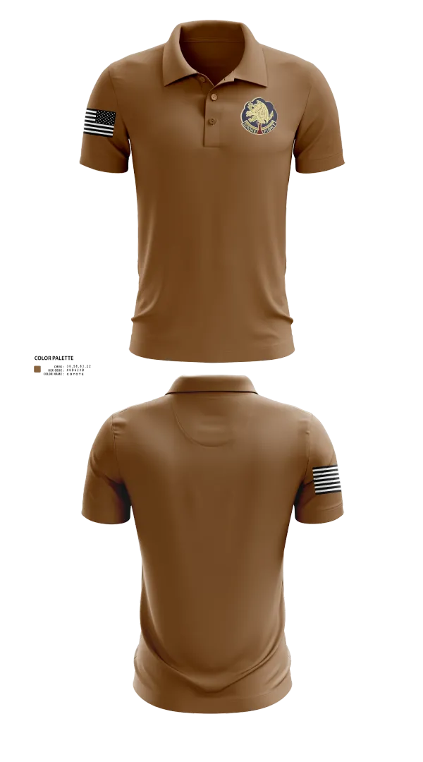 Short Sleeve Performance Polo, 490th CBRN BN, , Teamtime, Team time, sublimation, custom sports apparel, team uniforms, spirit wear, spiritwear, sports uniforms, custom shirts, team store, custom team store, fundraiser sports, apparel fundraiser
