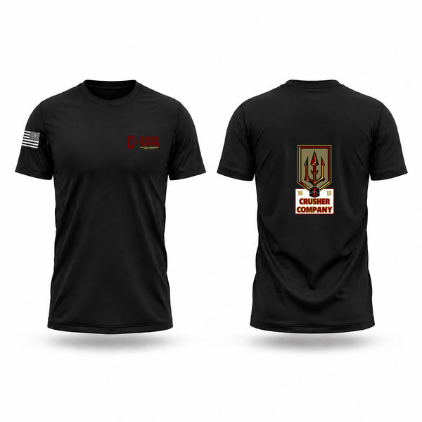 Old School Cotton Feel Shirt, Crusher Company, Army, Teamtime, Team time, sublimation, custom sports apparel, team uniforms, spirit wear, spiritwear, sports uniforms, custom shirts, team store, custom team store, fundraiser sports, apparel fundraiser