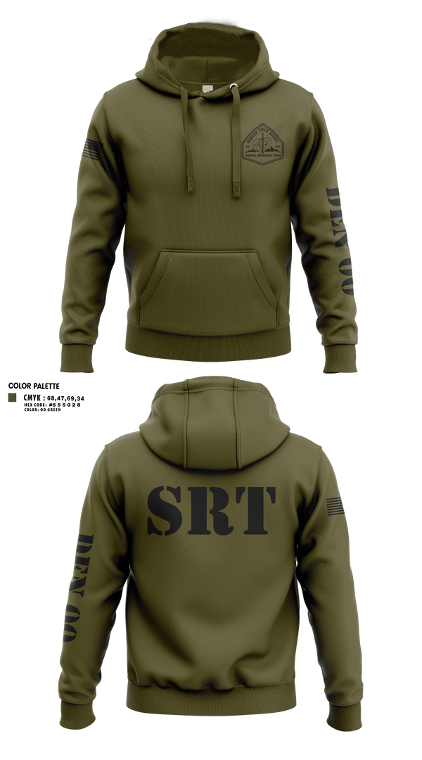 Hoodie, Denver Special Response Team, Police, Teamtime, Team time, sublimation, custom sports apparel, team uniforms, spirit wear, spiritwear, sports uniforms, custom shirts, team store, custom team store, fundraiser sports, apparel fundraiser