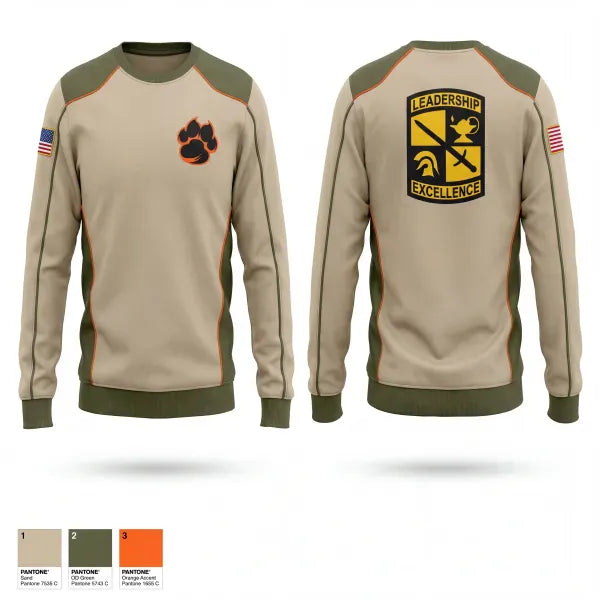 Crew Neck Sweatshirt, MMI ROTC, Army, Teamtime, Team time, sublimation, custom sports apparel, team uniforms, spirit wear, spiritwear, sports uniforms, custom shirts, team store, custom team store, fundraiser sports, apparel fundraiser