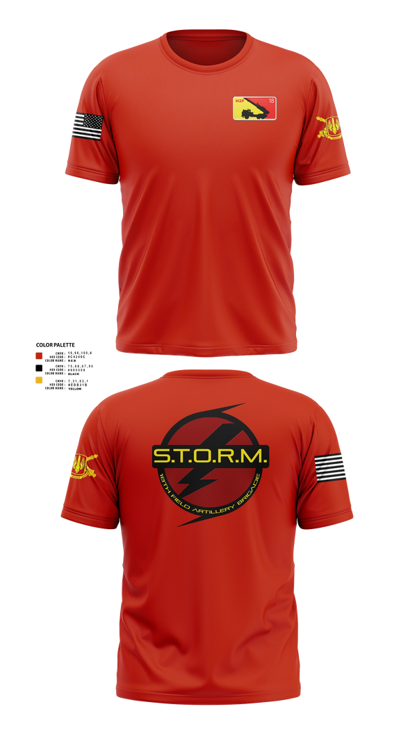 Short Sleeve Performance Shirt, H2F STORM, Army, Teamtime, Team time, sublimation, custom sports apparel, team uniforms, spirit wear, spiritwear, sports uniforms, custom shirts, team store, custom team store, fundraiser sports, apparel fundraiser