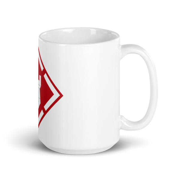 20th Engineer Brigade 13540716 White Glossy Mug - Large