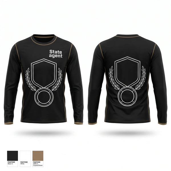 Long Sleeve Performance Shirt, State agent, , Teamtime, Team time, sublimation, custom sports apparel, team uniforms, spirit wear, spiritwear, sports uniforms, custom shirts, team store, custom team store, fundraiser sports, apparel fundraiser