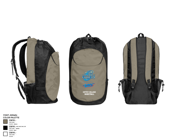 Gear Bag, Cottey College Basketball, Women's Basketball, Teamtime, Team time, sublimation, custom sports apparel, team uniforms, spirit wear, spiritwear, sports uniforms, custom shirts, team store, custom team store, fundraiser sports, apparel fundraiser