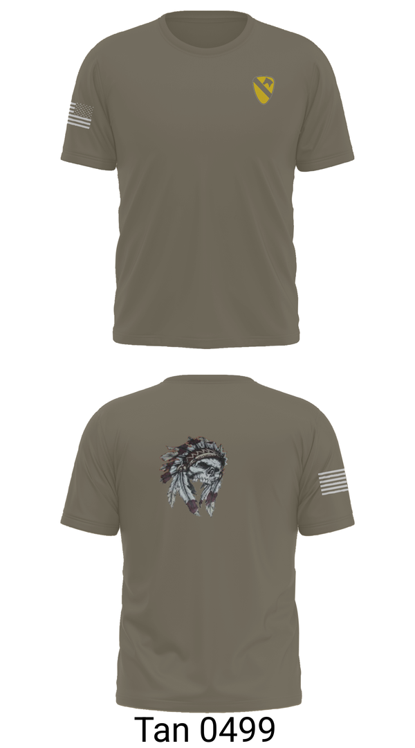 Short Sleeve Performance Shirt, 6-9 Cavalry Regiment, , Teamtime, Team time, sublimation, custom sports apparel, team uniforms, spirit wear, spiritwear, sports uniforms, custom shirts, team store, custom team store, fundraiser sports, apparel fundraiser
