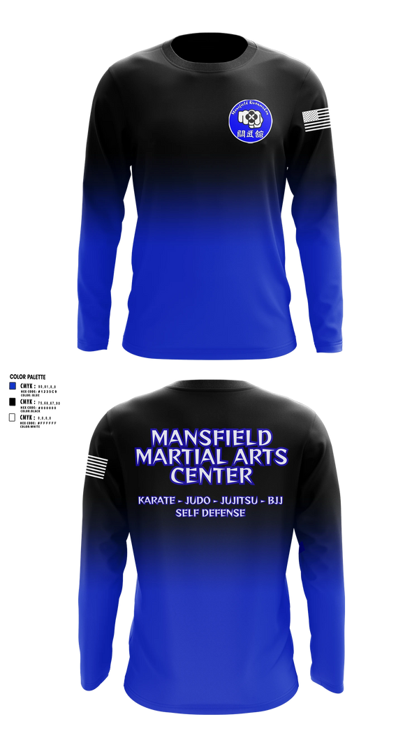 Long Sleeve Performance Shirt, Mansfield Martial Arts Center, , Teamtime, Team time, sublimation, custom sports apparel, team uniforms, spirit wear, spiritwear, sports uniforms, custom shirts, team store, custom team store, fundraiser sports, apparel fundraiser