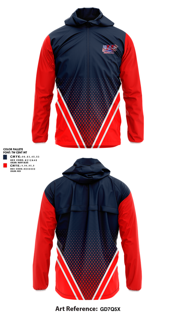 Windbreaker, Heartland Youth Football League, , Teamtime, Team time, sublimation, custom sports apparel, team uniforms, spirit wear, spiritwear, sports uniforms, custom shirts, team store, custom team store, fundraiser sports, apparel fundraiser