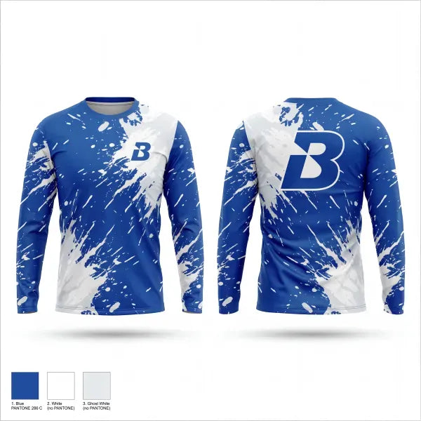 Long Sleeve Performance Shirt, Hamilton Bulldogs, Baseball, Teamtime, Team time, sublimation, custom sports apparel, team uniforms, spirit wear, spiritwear, sports uniforms, custom shirts, team store, custom team store, fundraiser sports, apparel fundraiser