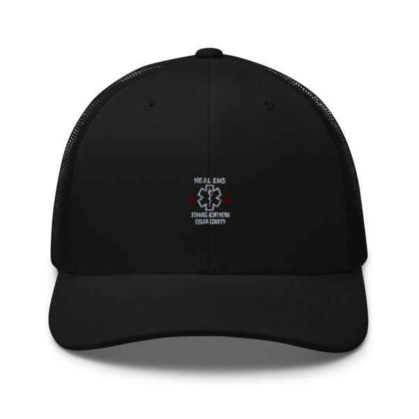 NEAL EMS Retro Trucker Hat | Yupoong 6606