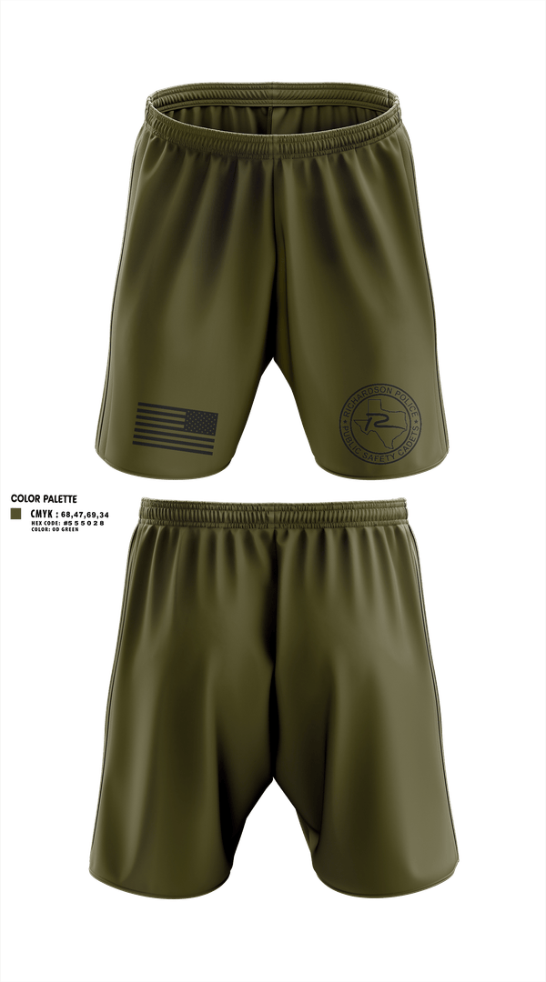 Athletic Shorts With Pockets, Richardson Police Cadets, Police, Teamtime, Team time, sublimation, custom sports apparel, team uniforms, spirit wear, spiritwear, sports uniforms, custom shirts, team store, custom team store, fundraiser sports, apparel fundraiser