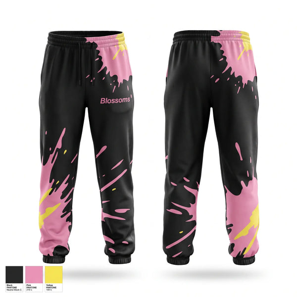 Sweatpants, Blossoms, Women's Soccer, Teamtime, Team time, sublimation, custom sports apparel, team uniforms, spirit wear, spiritwear, sports uniforms, custom shirts, team store, custom team store, fundraiser sports, apparel fundraiser
