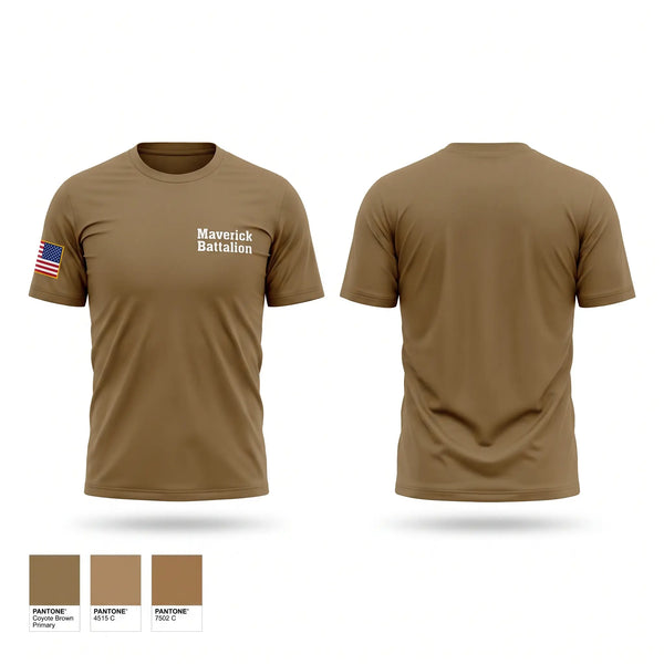 Short Sleeve Performance Shirt, Maverick Battalion, Army, Teamtime, Team time, sublimation, custom sports apparel, team uniforms, spirit wear, spiritwear, sports uniforms, custom shirts, team store, custom team store, fundraiser sports, apparel fundraiser