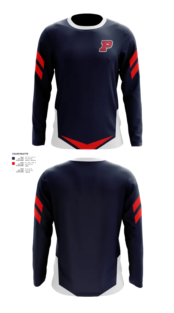 Long Sleeve Performance Shirt, Pembroke Titans Football And Cheer, , Teamtime, Team time, sublimation, custom sports apparel, team uniforms, spirit wear, spiritwear, sports uniforms, custom shirts, team store, custom team store, fundraiser sports, apparel fundraiser