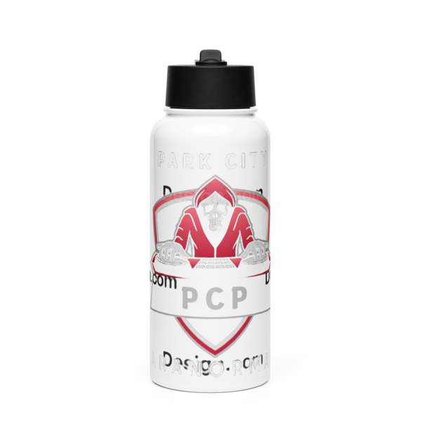 Park City Paranormal 54994675 Stainless Steel Water Bottle with a Straw Lid