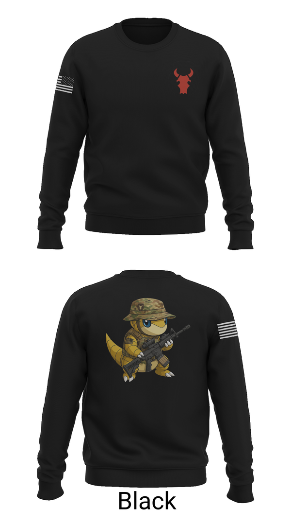 Crew Neck Sweatshirt, , National Guard, Teamtime, Team time, sublimation, custom sports apparel, team uniforms, spirit wear, spiritwear, sports uniforms, custom shirts, team store, custom team store, fundraiser sports, apparel fundraiser