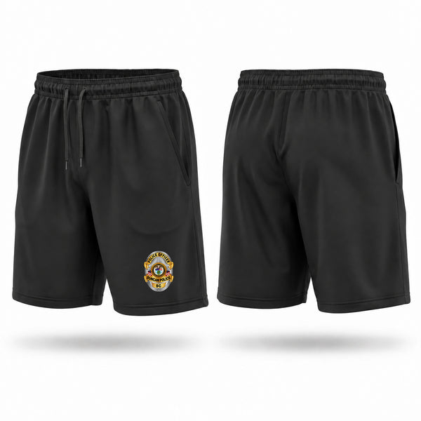 Athletic Shorts With Pockets, Duncan Police Department, Police, Teamtime, Team time, sublimation, custom sports apparel, team uniforms, spirit wear, spiritwear, sports uniforms, custom shirts, team store, custom team store, fundraiser sports, apparel fundraiser