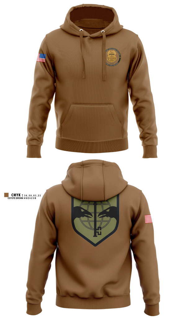 Hoodie, 753 MI BN, Army, Teamtime, Team time, sublimation, custom sports apparel, team uniforms, spirit wear, spiritwear, sports uniforms, custom shirts, team store, custom team store, fundraiser sports, apparel fundraiser