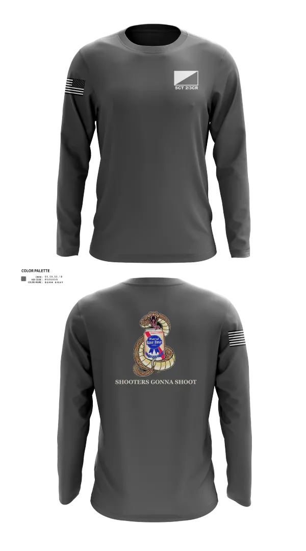Long Sleeve Performance Shirt, 3rd Cavalry regiment, , Teamtime, Team time, sublimation, custom sports apparel, team uniforms, spirit wear, spiritwear, sports uniforms, custom shirts, team store, custom team store, fundraiser sports, apparel fundraiser