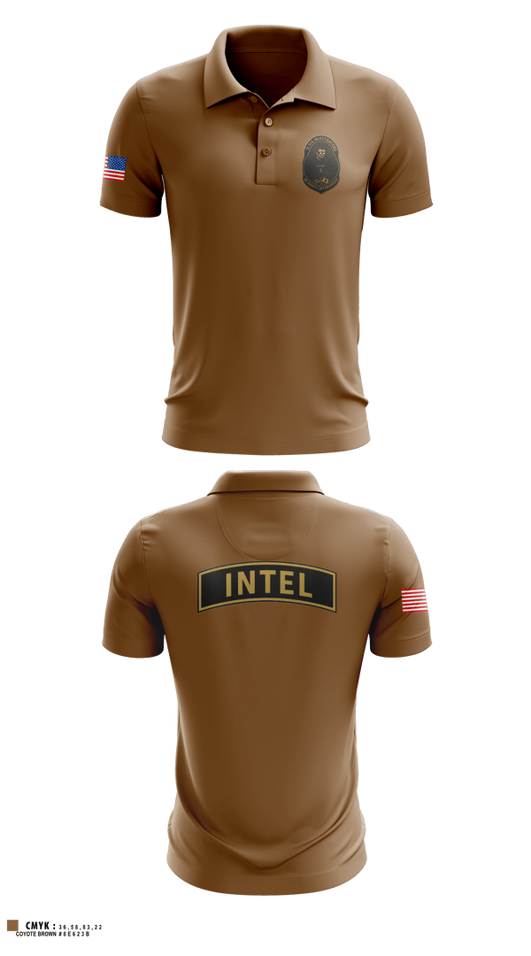 Short Sleeve Performance Polo, 18 Security Forces Squadron, Air Force, Teamtime, Team time, sublimation, custom sports apparel, team uniforms, spirit wear, spiritwear, sports uniforms, custom shirts, team store, custom team store, fundraiser sports, apparel fundraiser