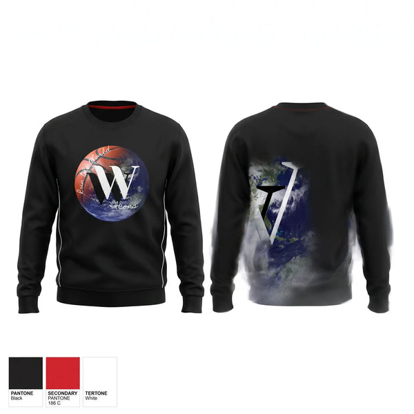 Crew Neck Sweatshirt, WW Icons, Women's Basketball, Teamtime, Team time, sublimation, custom sports apparel, team uniforms, spirit wear, spiritwear, sports uniforms, custom shirts, team store, custom team store, fundraiser sports, apparel fundraiser