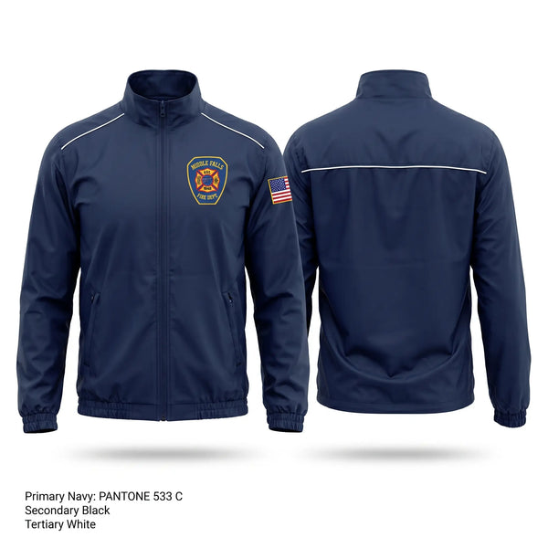 Windbreaker, Middle Falls Fire Department, Fire Department, Teamtime, Team time, sublimation, custom sports apparel, team uniforms, spirit wear, spiritwear, sports uniforms, custom shirts, team store, custom team store, fundraiser sports, apparel fundraiser