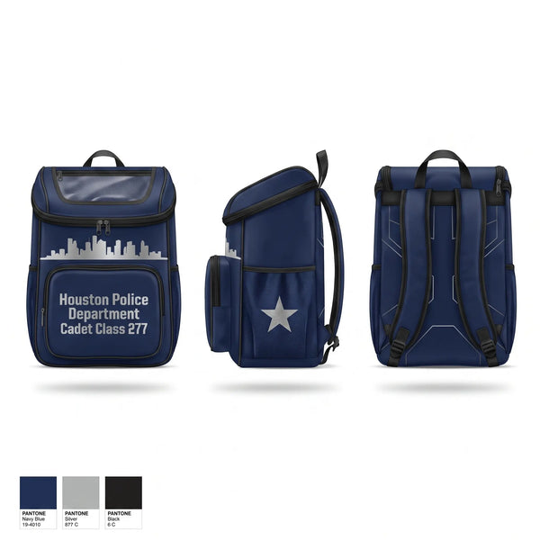 Gear Bag, Houston Police Department Cadet Class 277, Police, Teamtime, Team time, sublimation, custom sports apparel, team uniforms, spirit wear, spiritwear, sports uniforms, custom shirts, team store, custom team store, fundraiser sports, apparel fundraiser