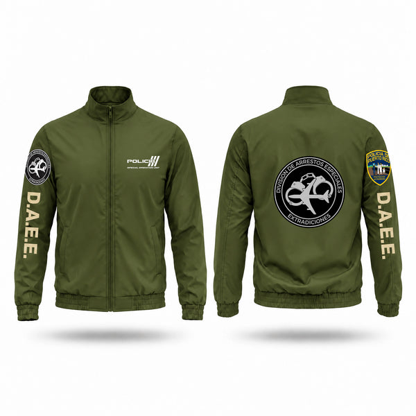 Windbreaker, Arresto Especiales & Extradiciones San Juan, Police, Teamtime, Team time, sublimation, custom sports apparel, team uniforms, spirit wear, spiritwear, sports uniforms, custom shirts, team store, custom team store, fundraiser sports, apparel fundraiser