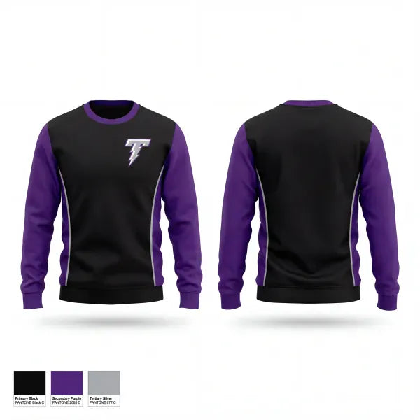 Crew Neck Sweatshirt, South Garner Titans, , Teamtime, Team time, sublimation, custom sports apparel, team uniforms, spirit wear, spiritwear, sports uniforms, custom shirts, team store, custom team store, fundraiser sports, apparel fundraiser