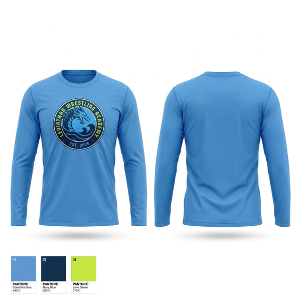 Long Sleeve Performance Shirt, Leviathan Wrestling Academy, Wrestling, Teamtime, Team time, sublimation, custom sports apparel, team uniforms, spirit wear, spiritwear, sports uniforms, custom shirts, team store, custom team store, fundraiser sports, apparel fundraiser