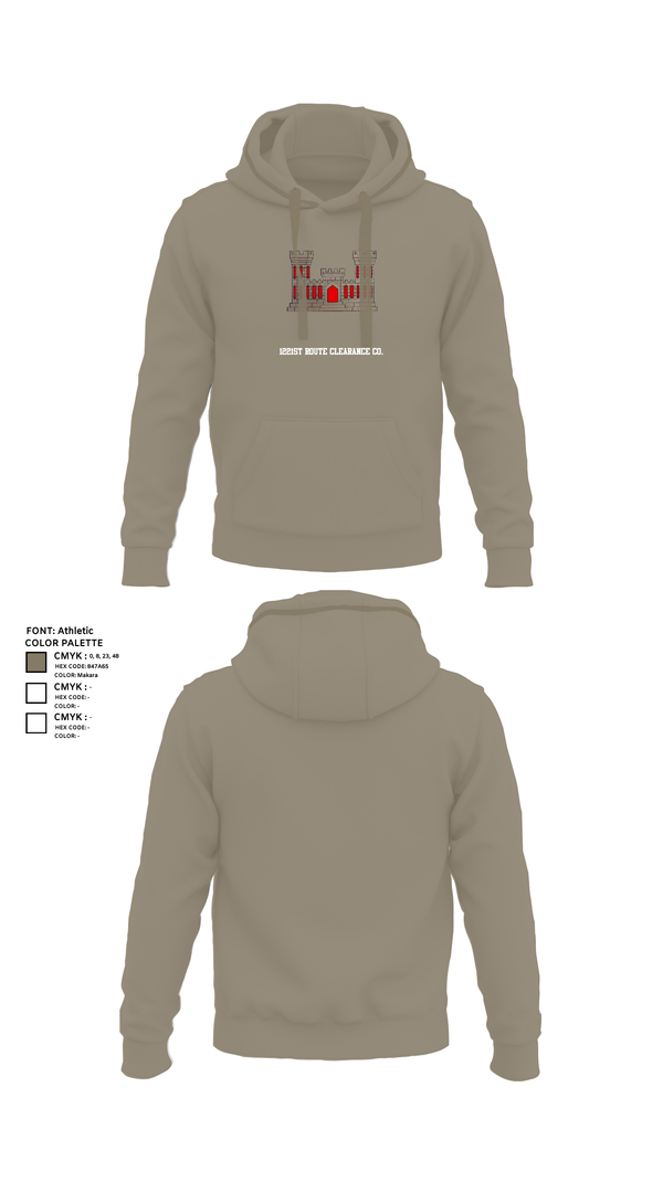 Hoodie, 1221st Route Clearance Co., National Guard, Teamtime, Team time, sublimation, custom sports apparel, team uniforms, spirit wear, spiritwear, sports uniforms, custom shirts, team store, custom team store, fundraiser sports, apparel fundraiser