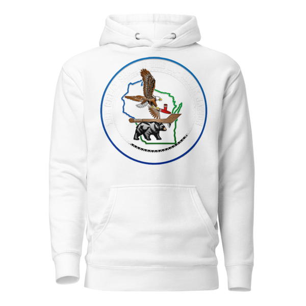 Unisex Hoodie - 1 - White