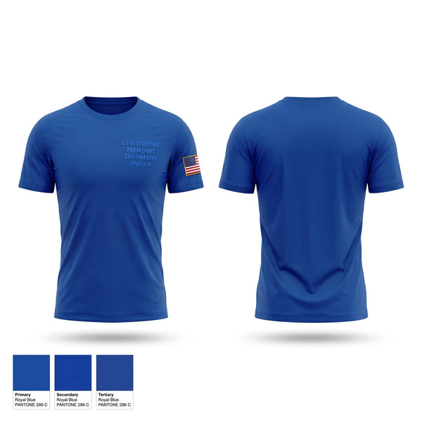 Short Sleeve Performance Shirt, Christopher Newport University Police, Police, Teamtime, Team time, sublimation, custom sports apparel, team uniforms, spirit wear, spiritwear, sports uniforms, custom shirts, team store, custom team store, fundraiser sports, apparel fundraiser
