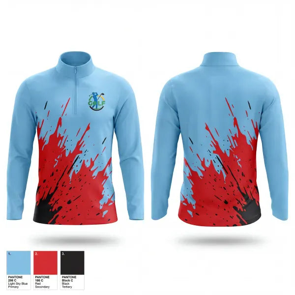 Quarter Zip Jacket, Redmond Basketball Academy, Men's Basketball, Teamtime, Team time, sublimation, custom sports apparel, team uniforms, spirit wear, spiritwear, sports uniforms, custom shirts, team store, custom team store, fundraiser sports, apparel fundraiser