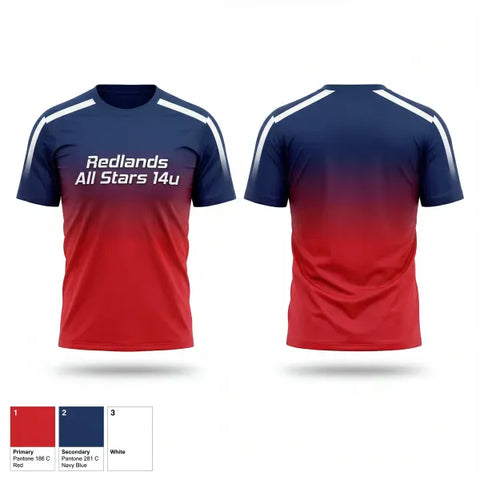 Short Sleeve Performance Shirt, Redlands All Stars 14u, Softball, Teamtime, Team time, sublimation, custom sports apparel, team uniforms, spirit wear, spiritwear, sports uniforms, custom shirts, team store, custom team store, fundraiser sports, apparel fundraiser