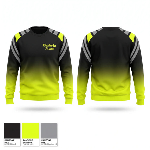 Crew Neck Sweatshirt, Highlander Assault, , Teamtime, Team time, sublimation, custom sports apparel, team uniforms, spirit wear, spiritwear, sports uniforms, custom shirts, team store, custom team store, fundraiser sports, apparel fundraiser