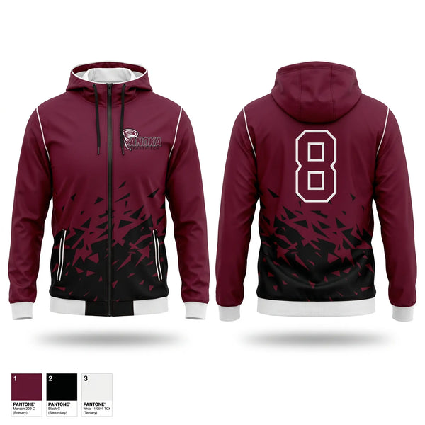 Windbreaker, Anoka Tornadoes, Softball, Teamtime, Team time, sublimation, custom sports apparel, team uniforms, spirit wear, spiritwear, sports uniforms, custom shirts, team store, custom team store, fundraiser sports, apparel fundraiser