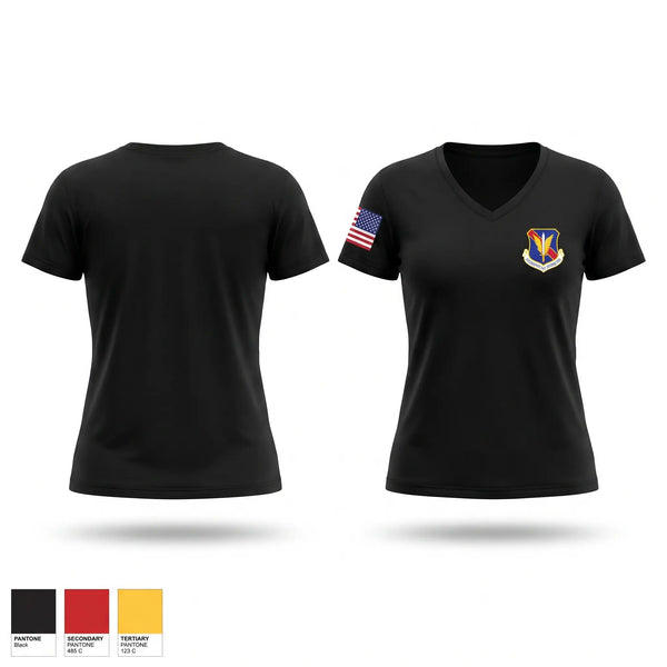 Womens Short Sleeve Vneck Shirt, 2/1, Marines, Teamtime, Team time, sublimation, custom sports apparel, team uniforms, spirit wear, spiritwear, sports uniforms, custom shirts, team store, custom team store, fundraiser sports, apparel fundraiser