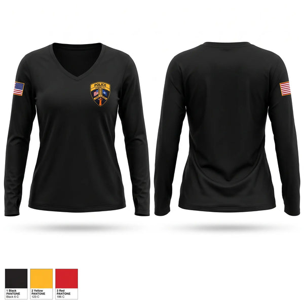Old School Cotton Feel Shirt, Athens Police Dept, Police, Teamtime, Team time, sublimation, custom sports apparel, team uniforms, spirit wear, spiritwear, sports uniforms, custom shirts, team store, custom team store, fundraiser sports, apparel fundraiser