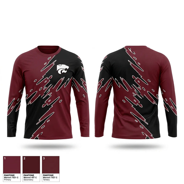 Long Sleeve Performance Shirt, Whitehouse Wildcats, , Teamtime, Team time, sublimation, custom sports apparel, team uniforms, spirit wear, spiritwear, sports uniforms, custom shirts, team store, custom team store, fundraiser sports, apparel fundraiser