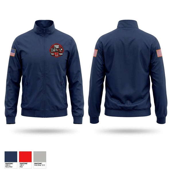 Windbreaker, Station 42, Fire Department, Teamtime, Team time, sublimation, custom sports apparel, team uniforms, spirit wear, spiritwear, sports uniforms, custom shirts, team store, custom team store, fundraiser sports, apparel fundraiser
