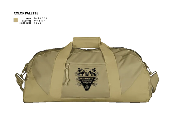Duffle Bag, MSST Kings Bay, Coast Guard, Teamtime, Team time, sublimation, custom sports apparel, team uniforms, spirit wear, spiritwear, sports uniforms, custom shirts, team store, custom team store, fundraiser sports, apparel fundraiser